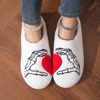 Spooky Love Slippers
